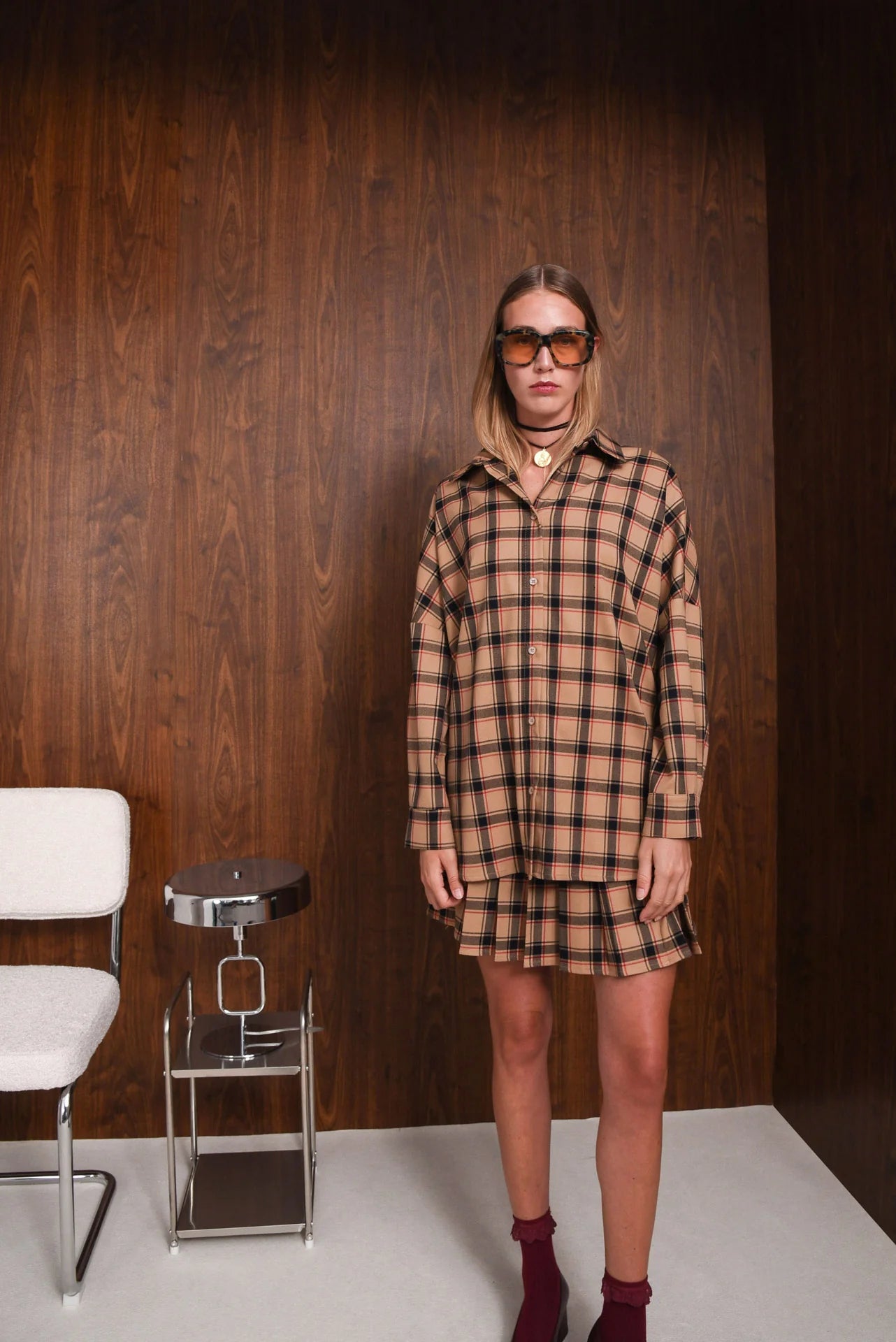 AFFECT MINI SKIRT BEIGE