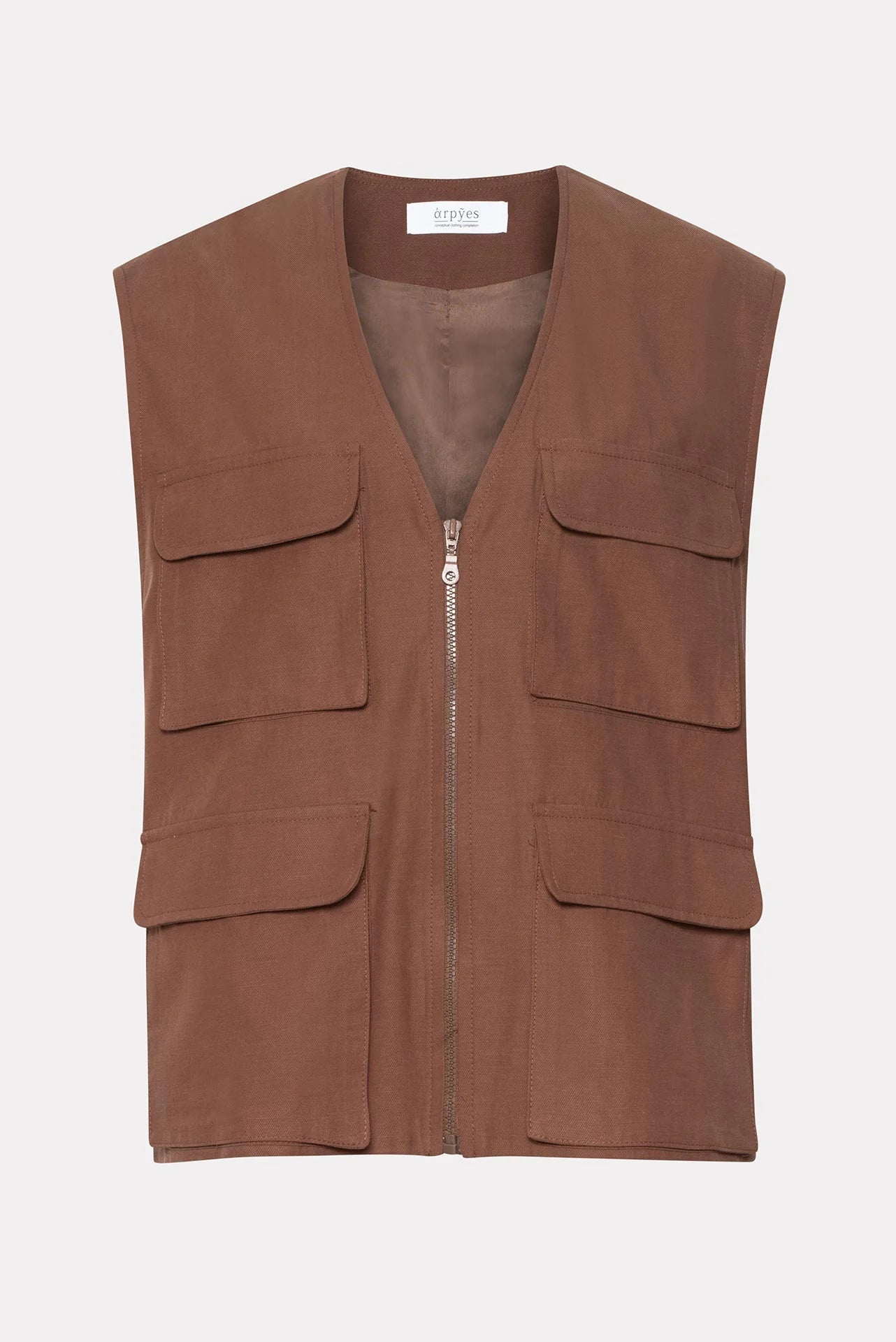 SORA VEST BROWN
