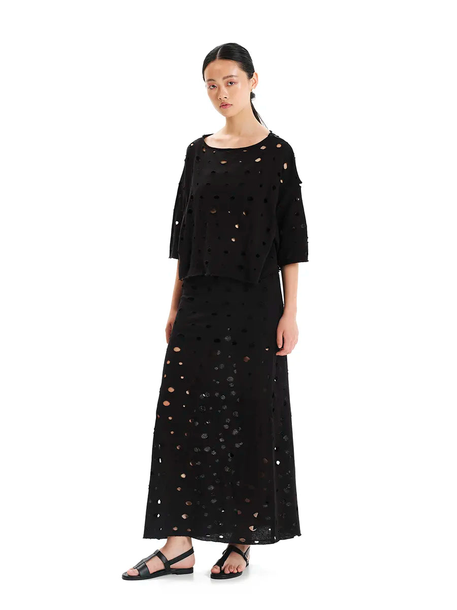 ¾ Sleeve Top – Traces Of Time