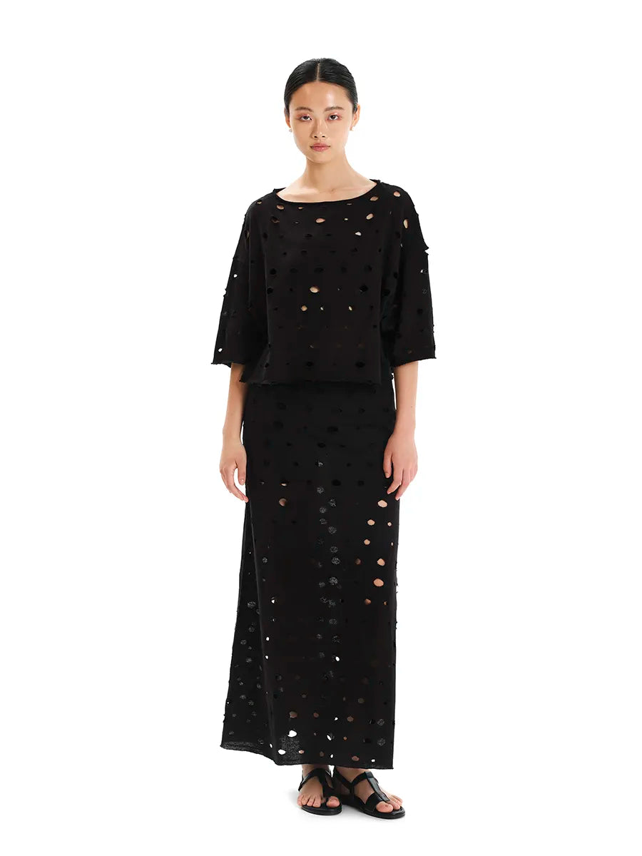 ¾ Sleeve Top – Traces Of Time