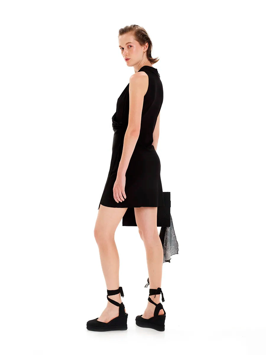 Wrap Top with Draped Neckline – Opal