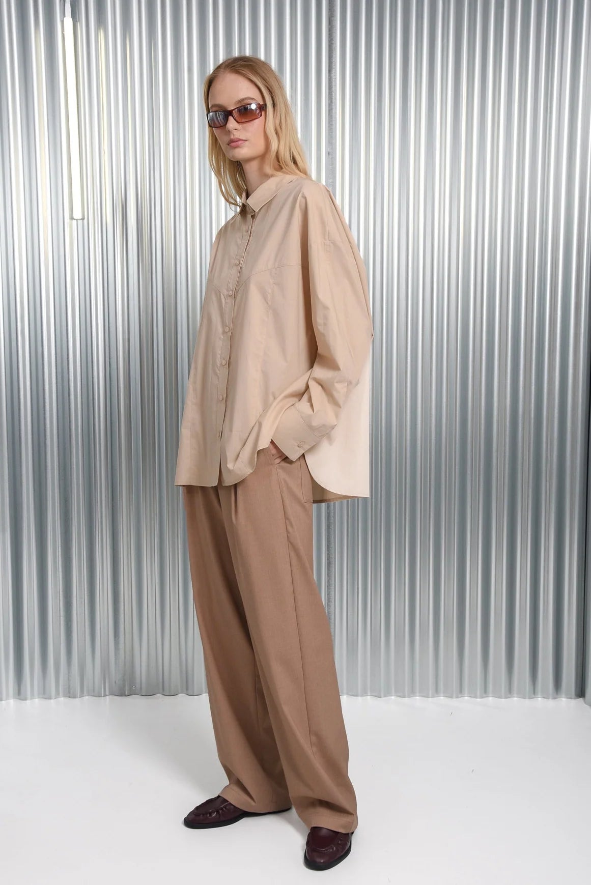 BAT’S BONE SHIRT BEIGE