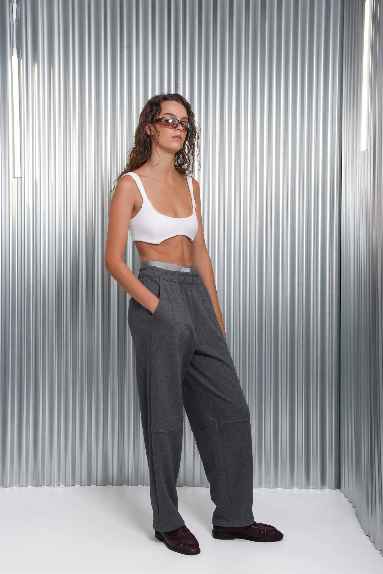 SYMBOL PANTS DARK GREY