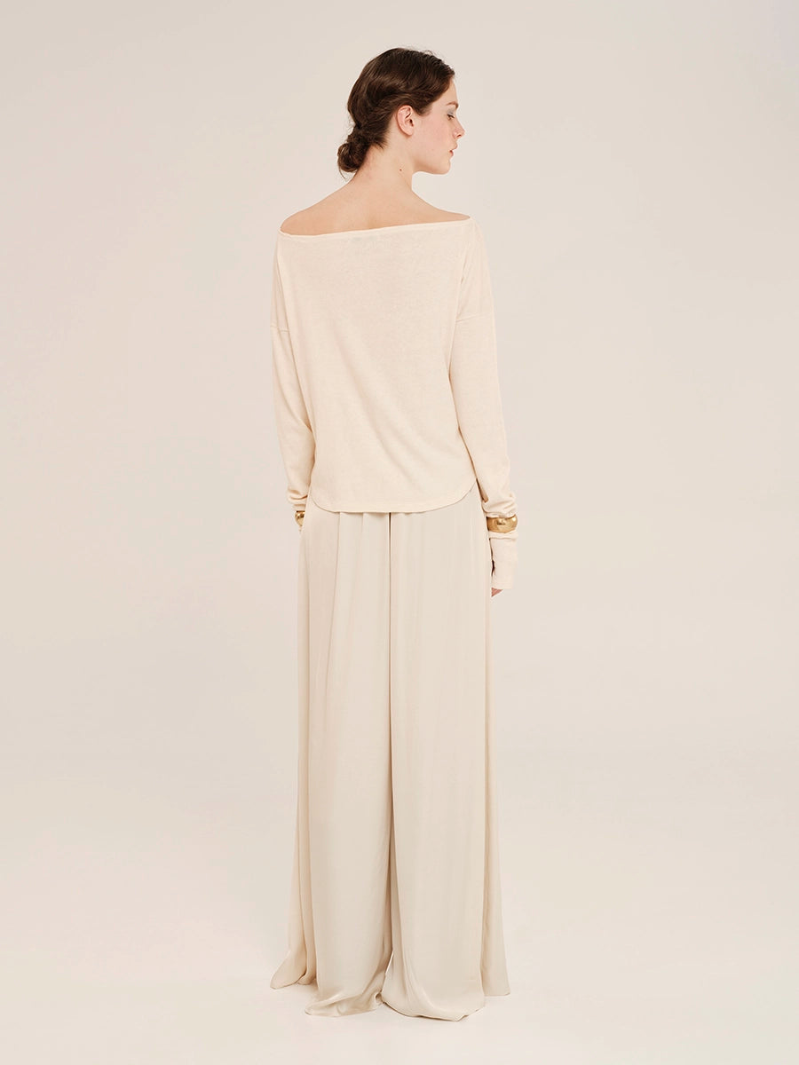 Long Sleeve Boxy Top – Innermost W25267