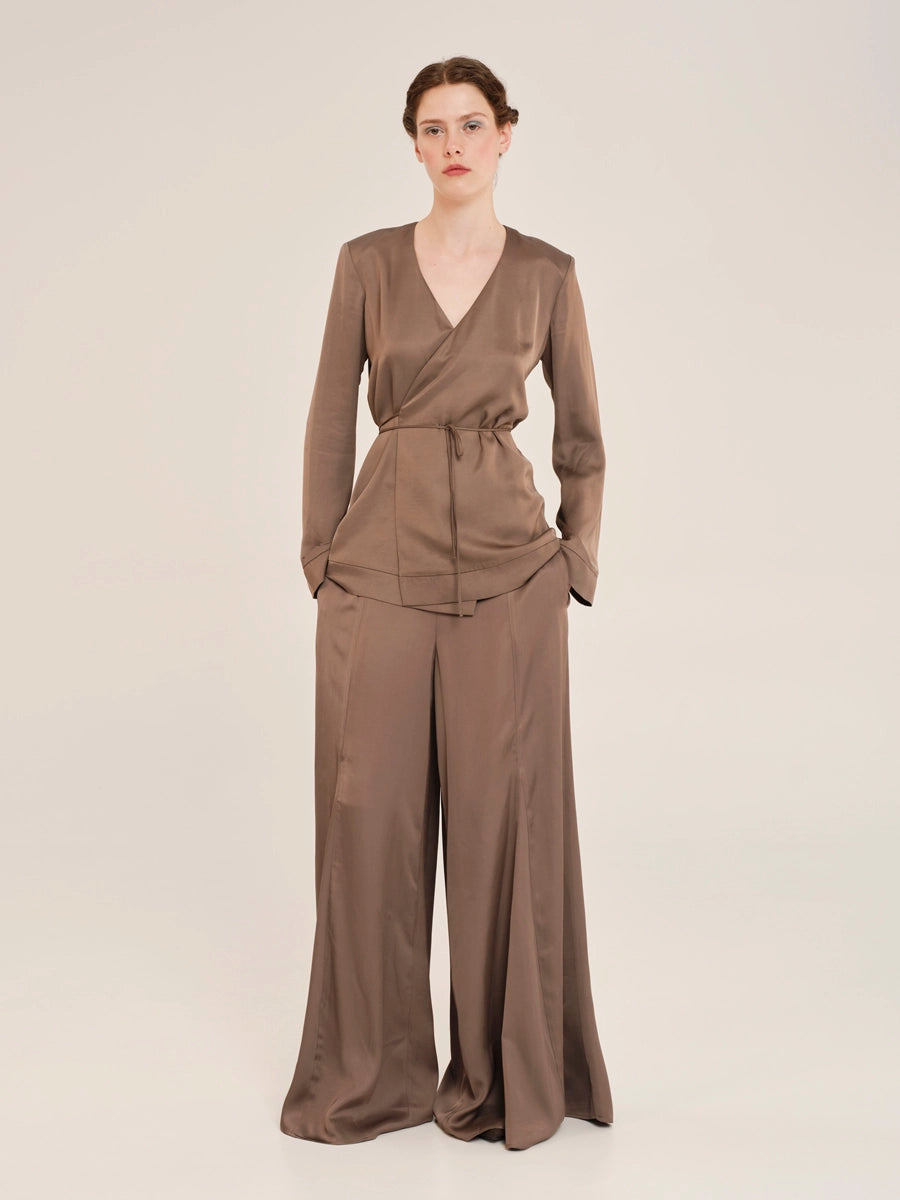 Longsleeve Wrap Top – Sleekness W25352