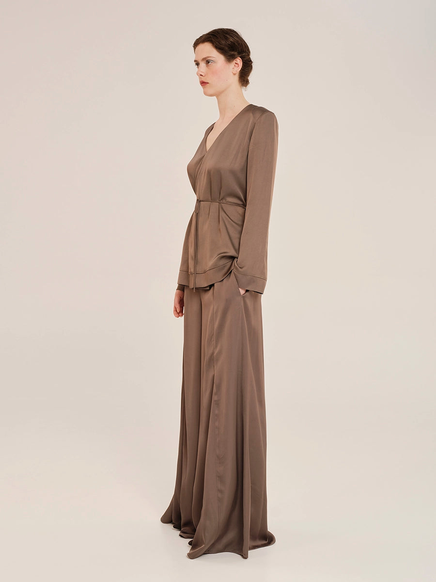 Longsleeve Wrap Top – Sleekness W25352