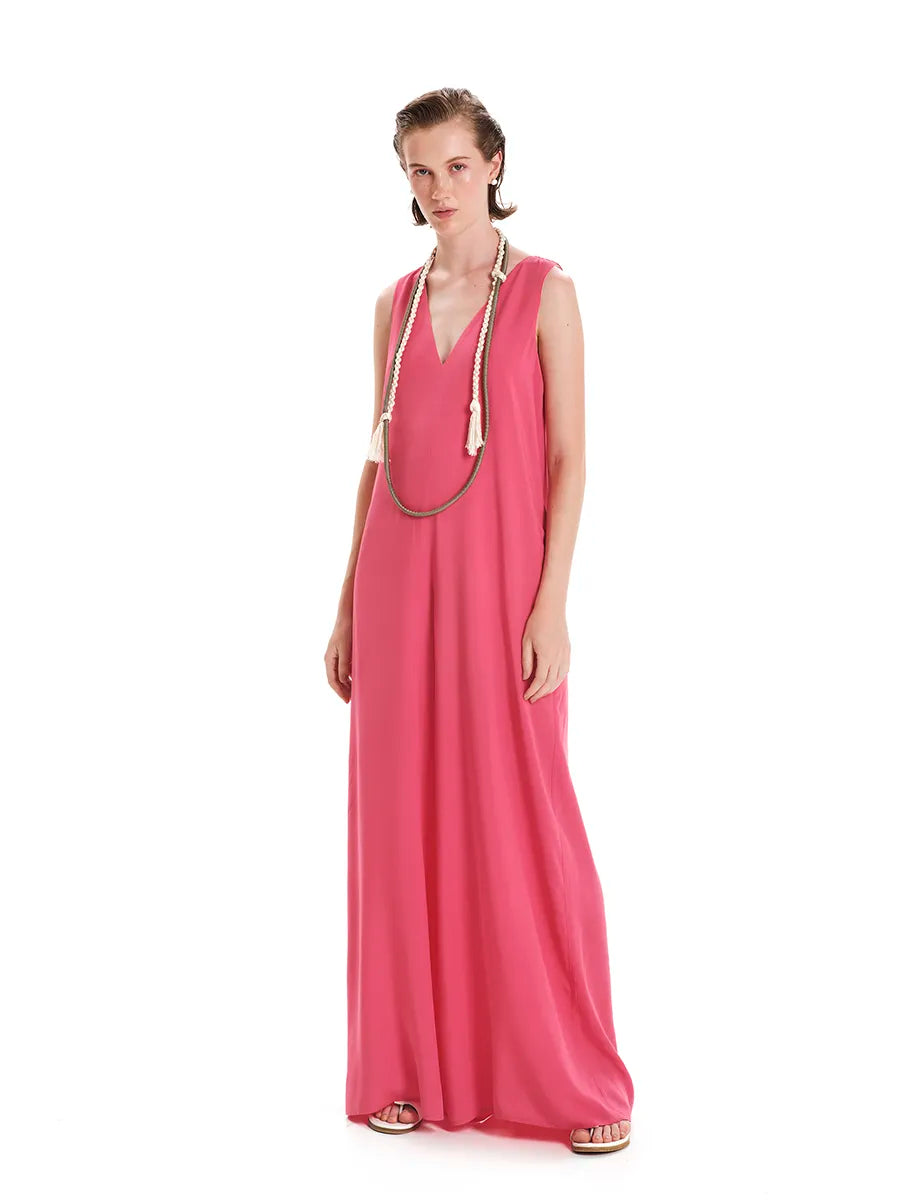 Overalls with “V” neck – By the Pool