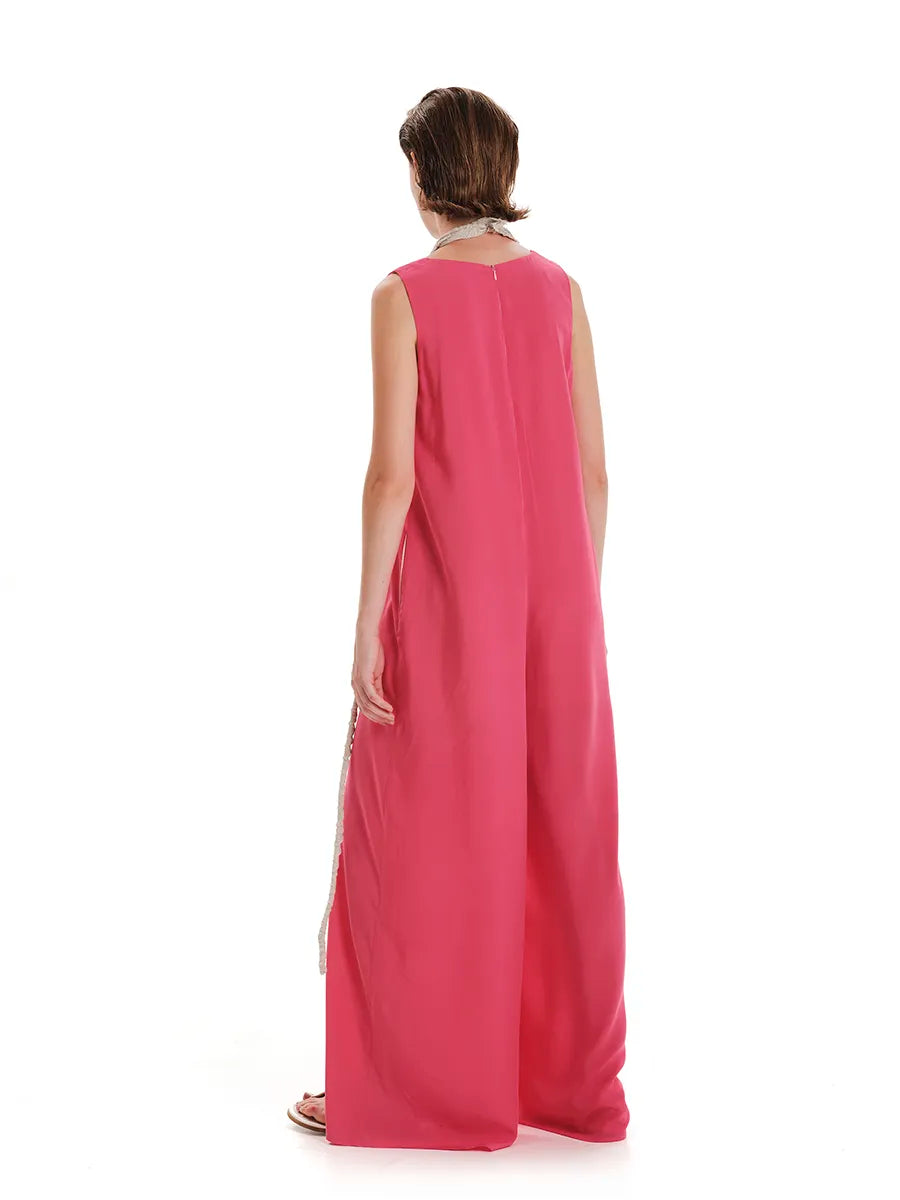 Overalls with “V” neck – By the Pool