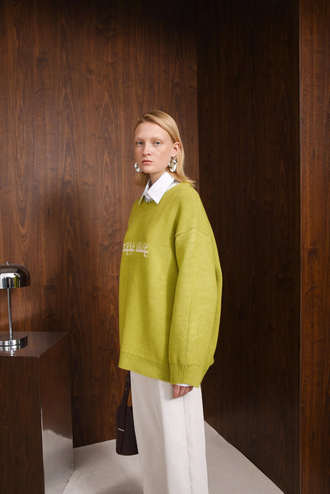 SELF LOVE PULLOVER LIME