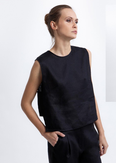 TOP SLEEVELESS SIDE CUT OUTS 1004122