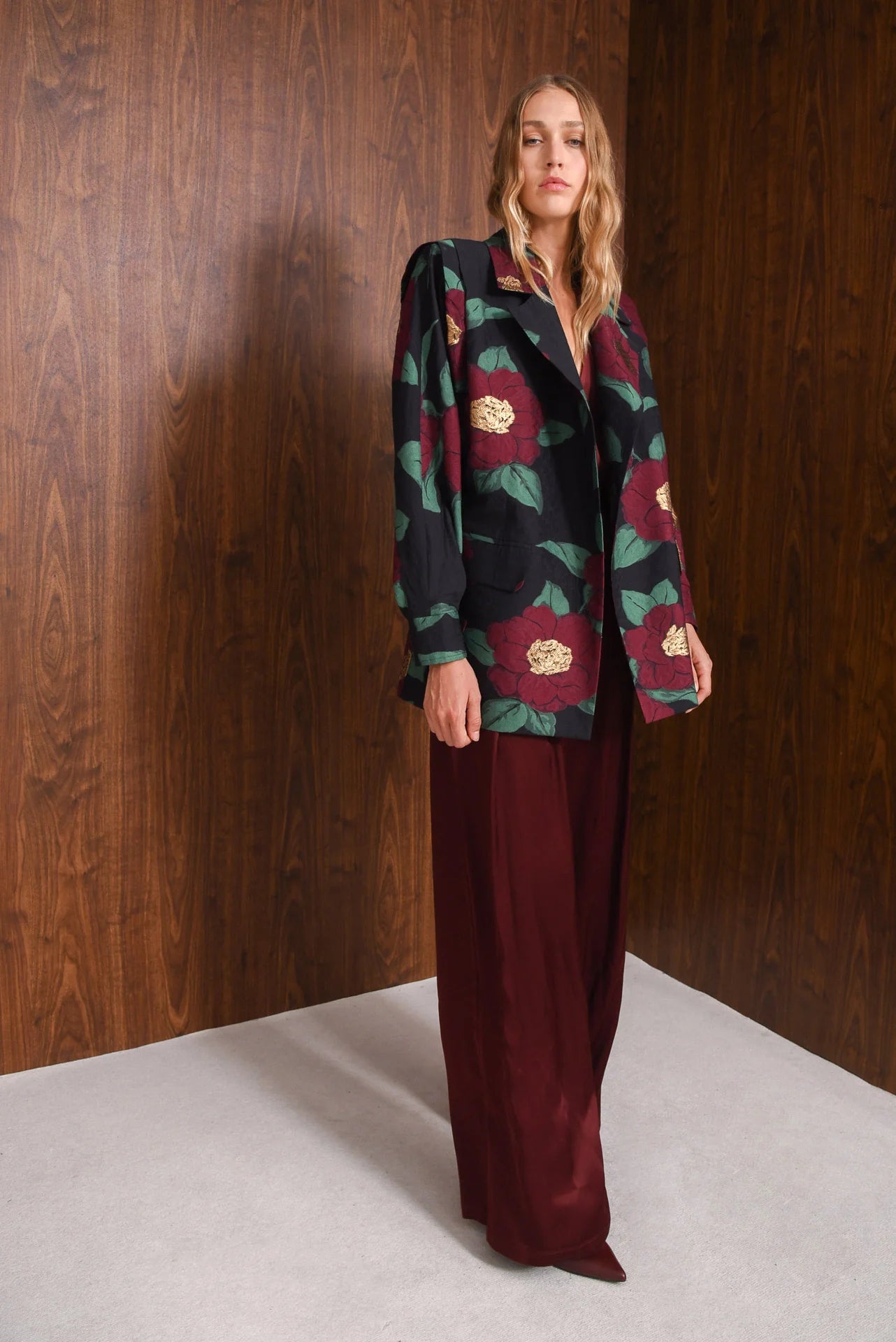 BELIEVE BLAZER BORDEAUX