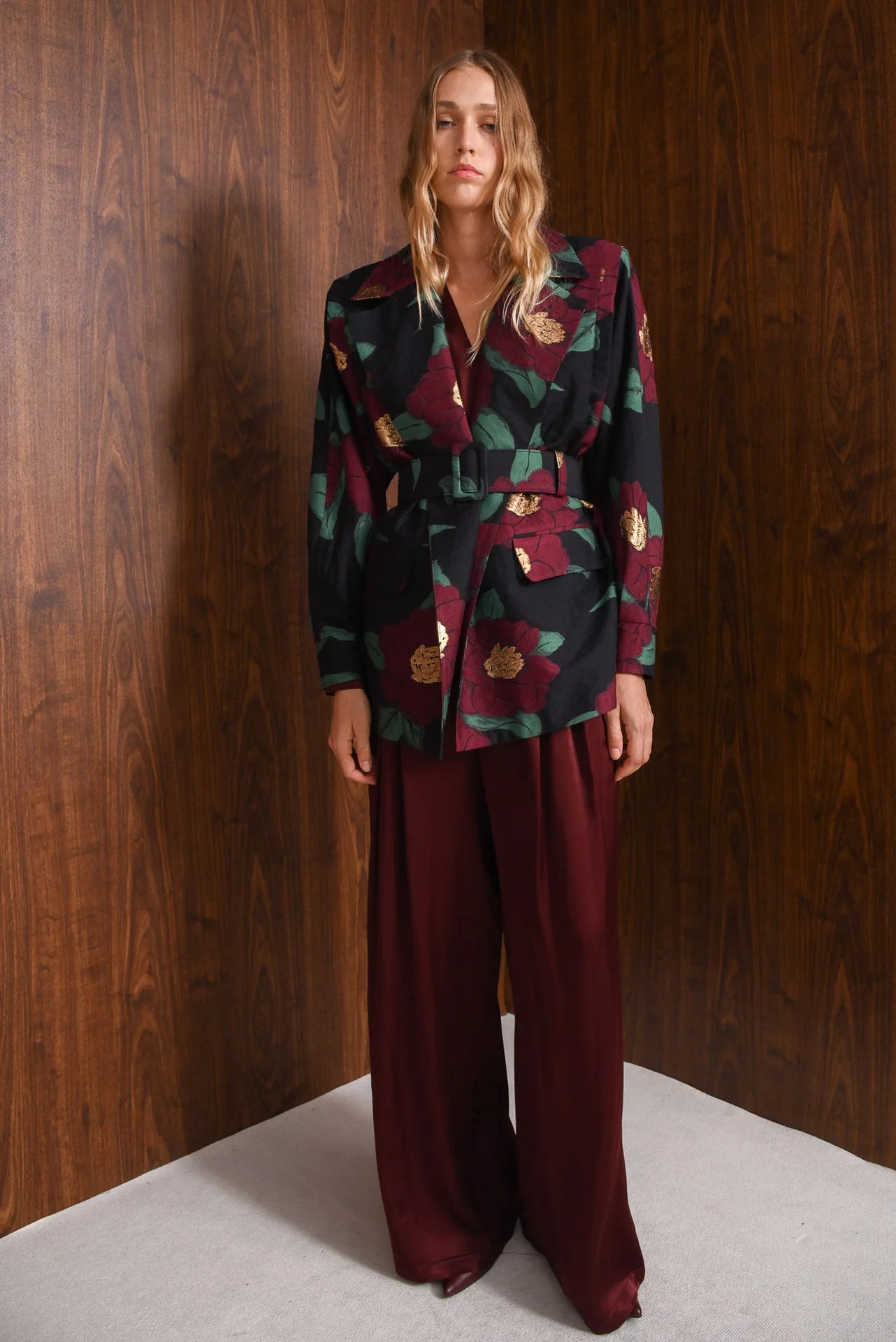 BELIEVE BLAZER BORDEAUX