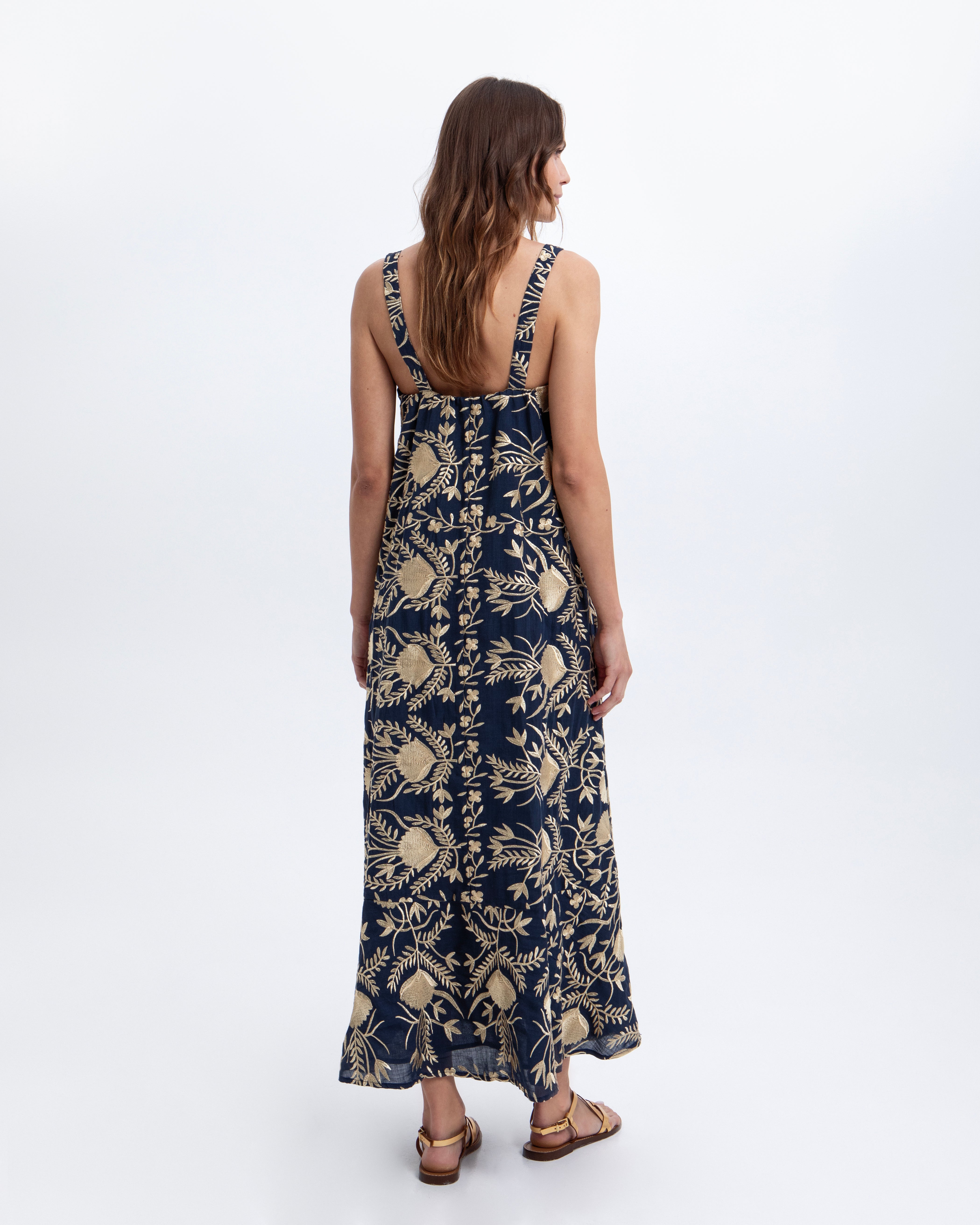 DRESS LONG BLOSSOM STRAPS 4053163