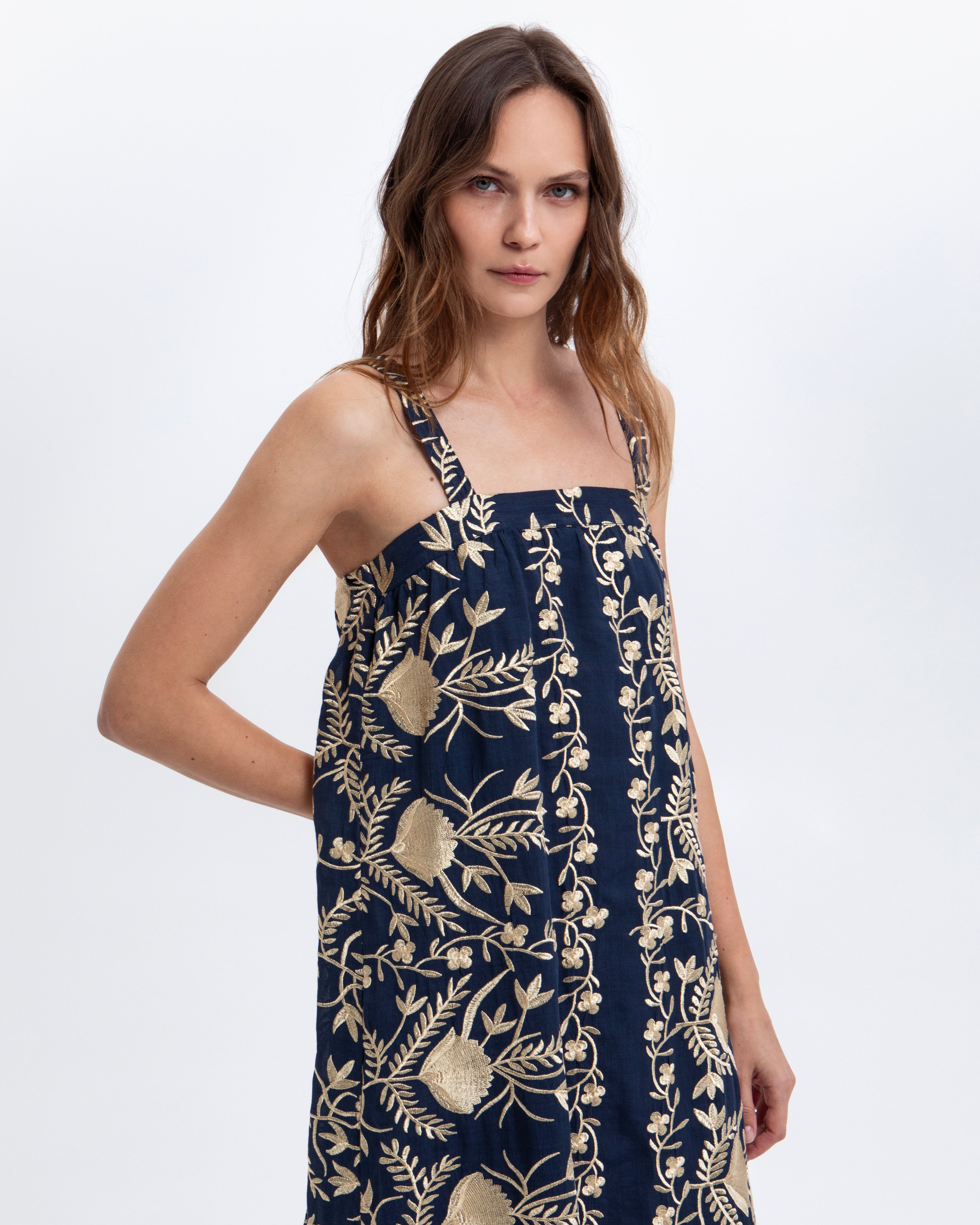 DRESS LONG BLOSSOM STRAPS 4053163