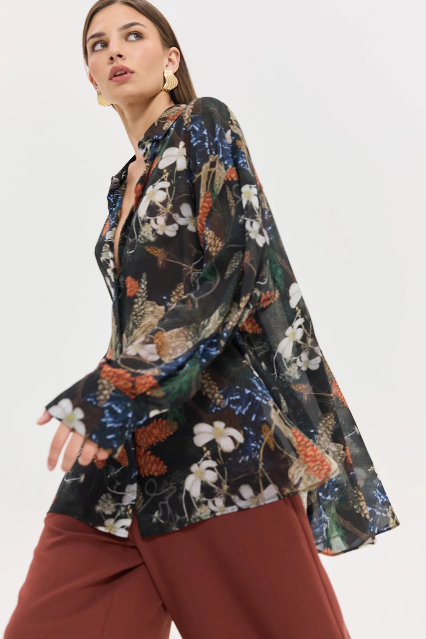 Heather Shirt (Dark Blue)
