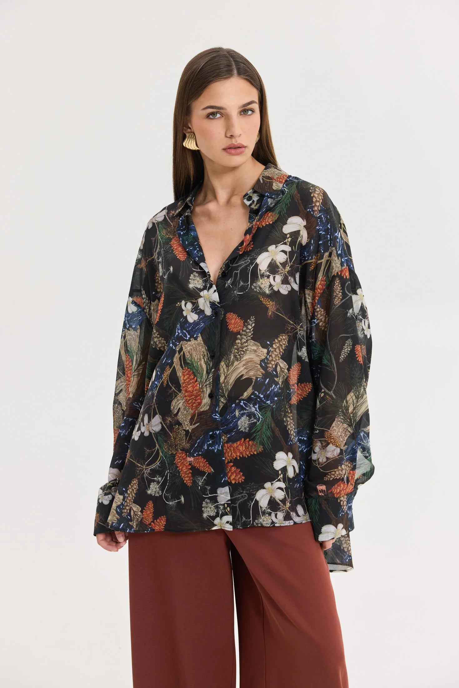 Heather Shirt (Dark Blue)