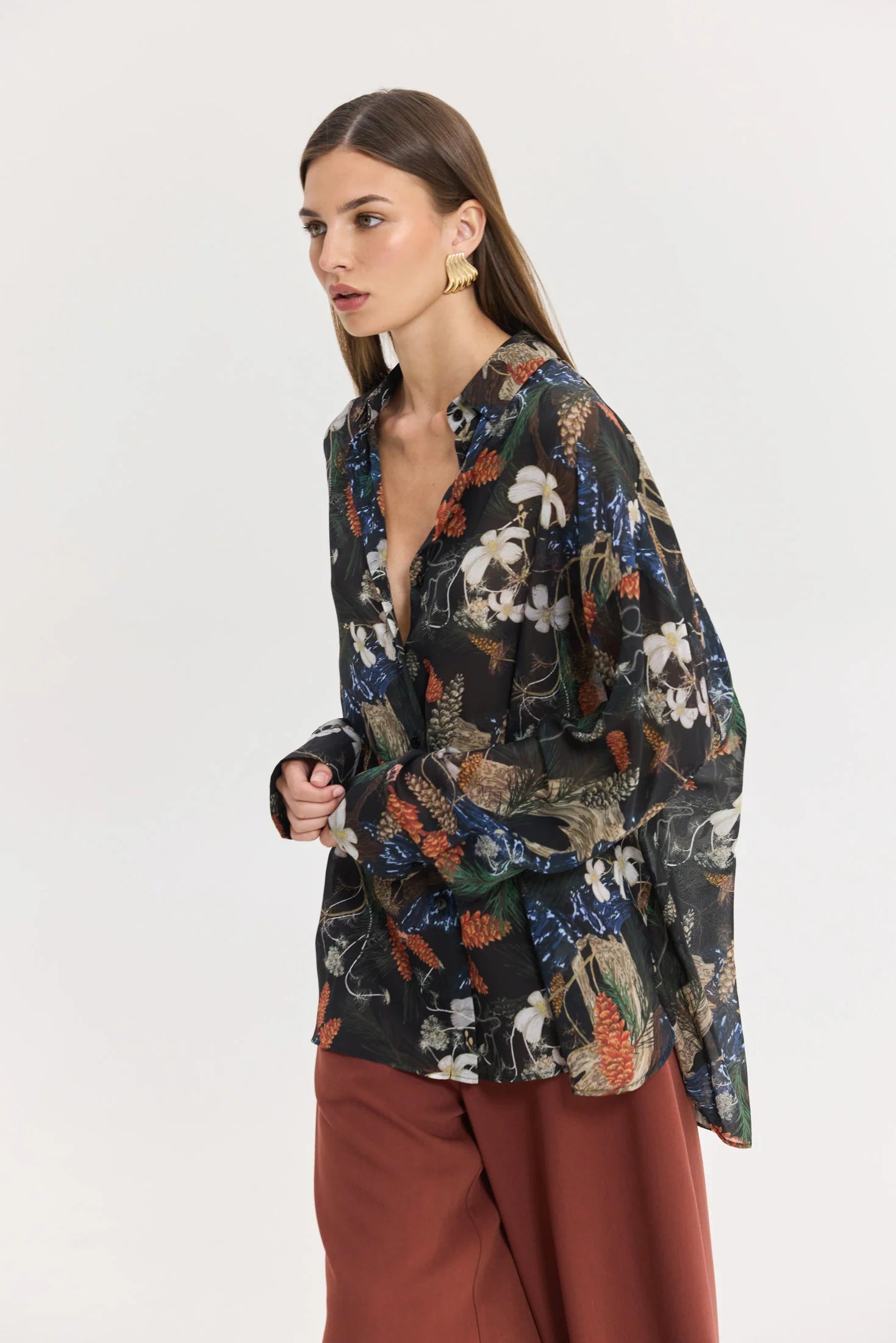Heather Shirt (Dark Blue)
