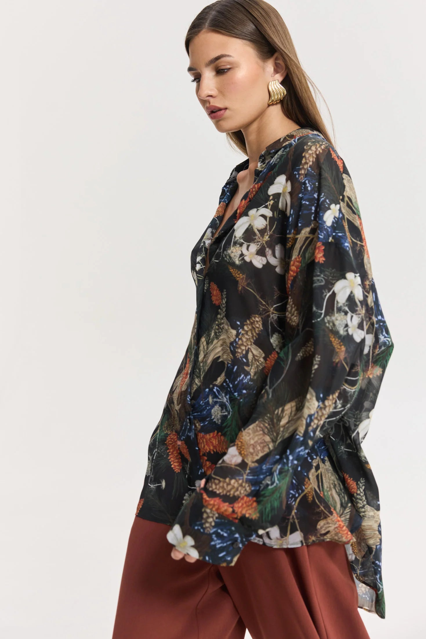 Heather Shirt (Dark Blue)