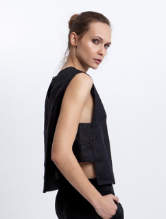 TOP SLEEVELESS SIDE CUT OUTS 1004122