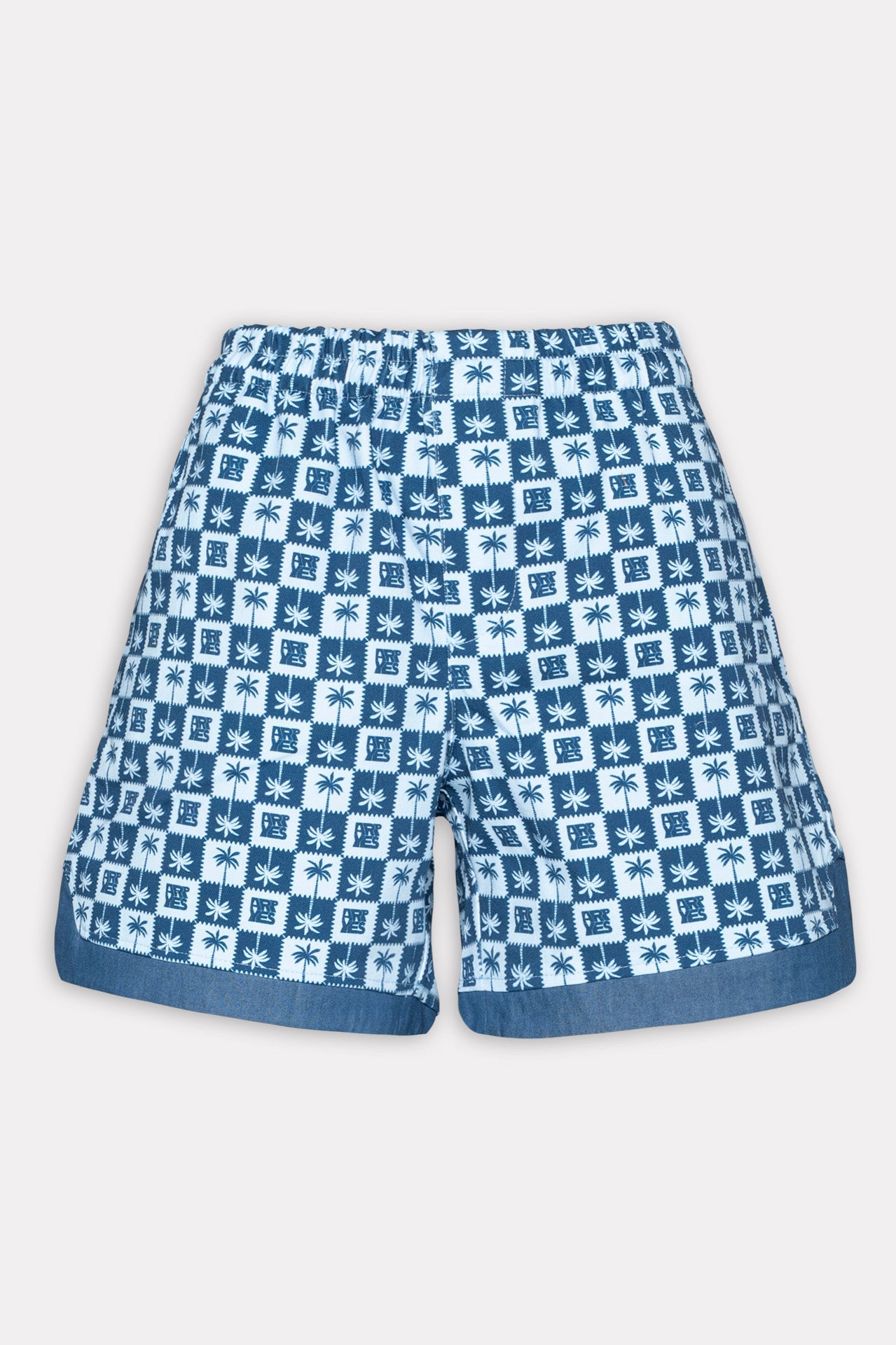 PALM RUM SHORTS BLUE