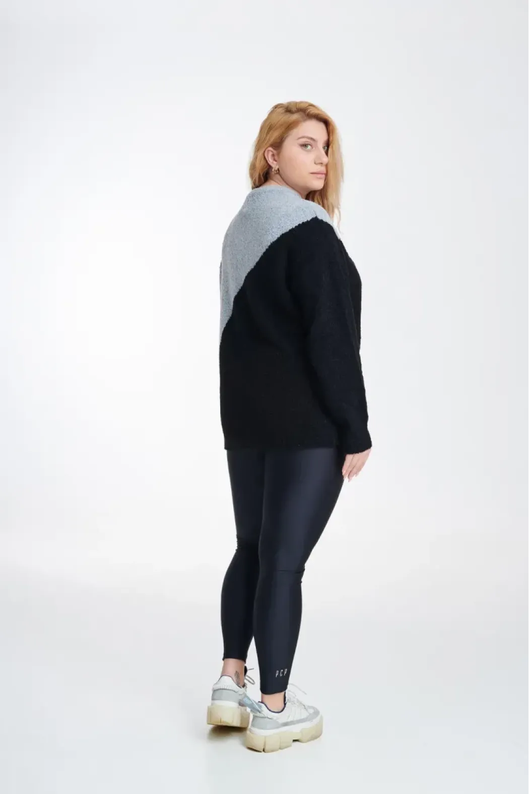 Jacqueline Shiny Curvy Leggings