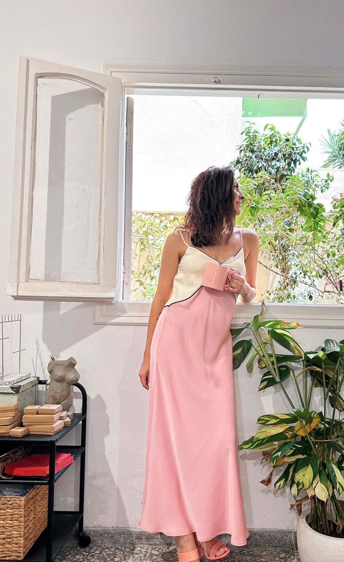 WE ARE Lingerie Dress Pink