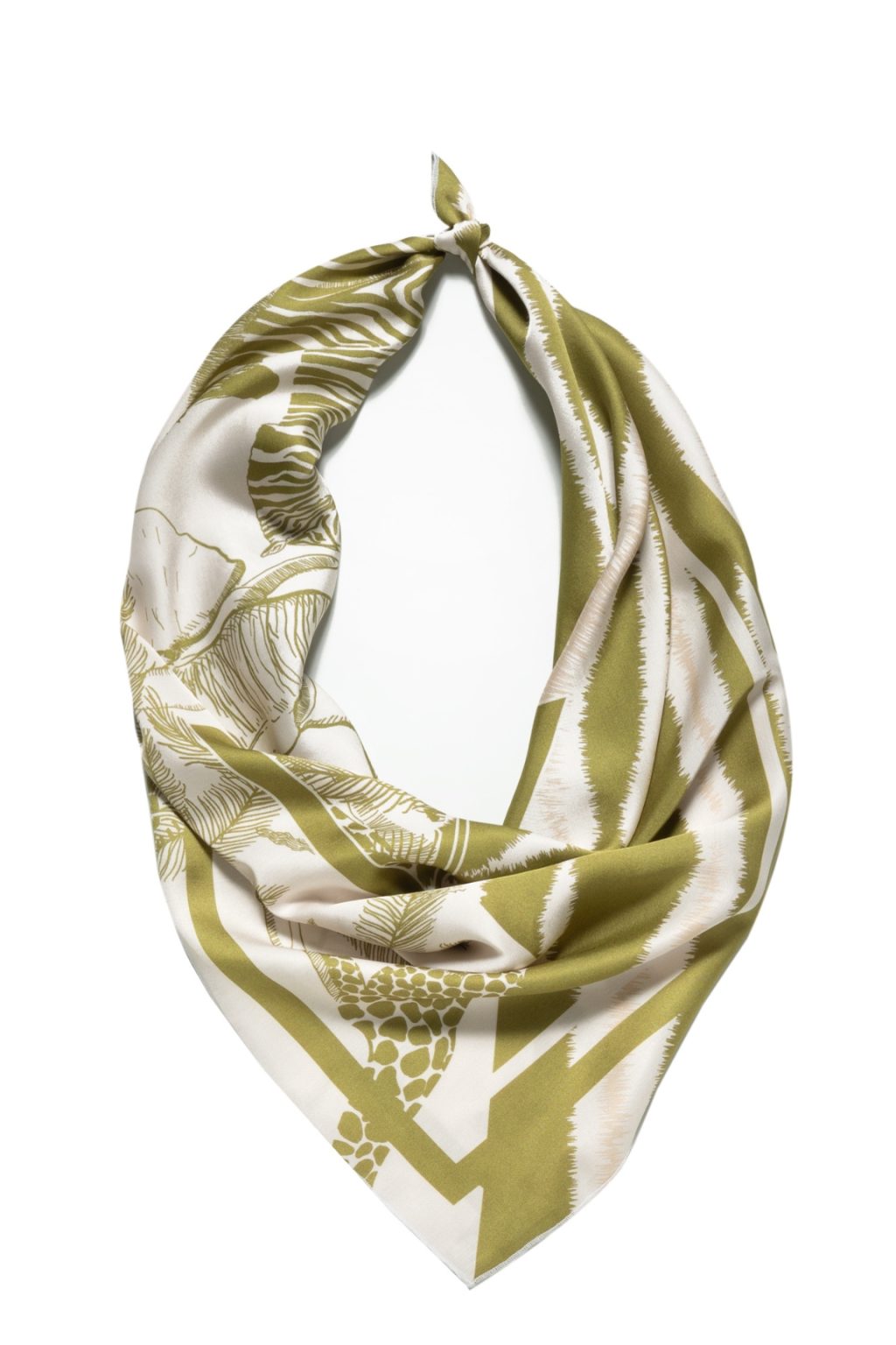 KARIBU GREEN SCARF