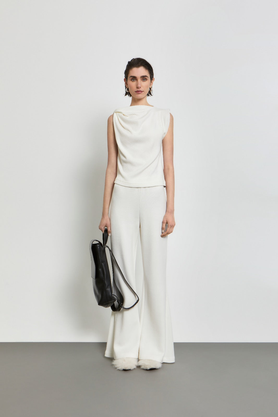 W26245 SIZES PRICE TROUSERS WITH  ELASTIC WAISTBAND