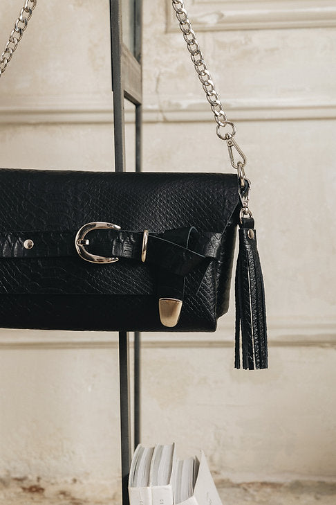 "Regret me" shoulder bag