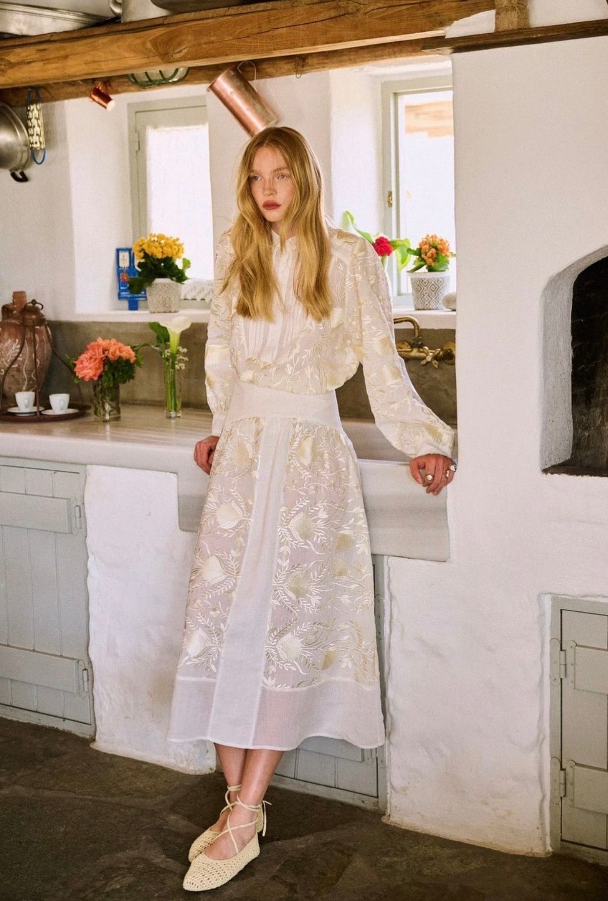 SKIRT LONG BLOSSOM GATHERINGS 4052033