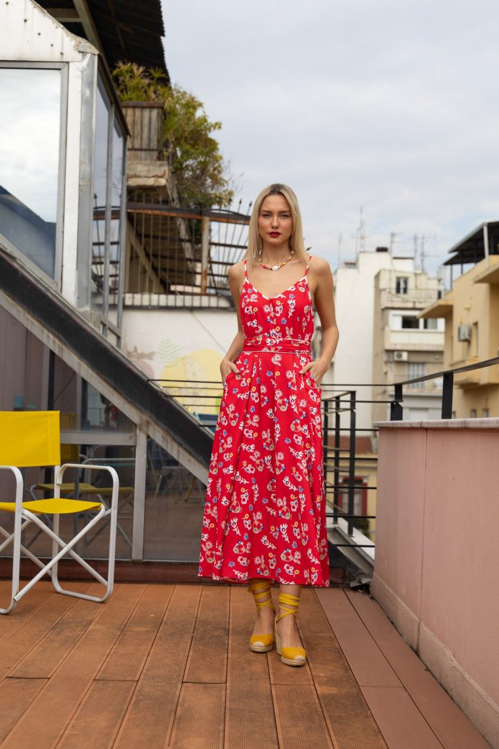 Alpha Dress Red (Painting Nature)