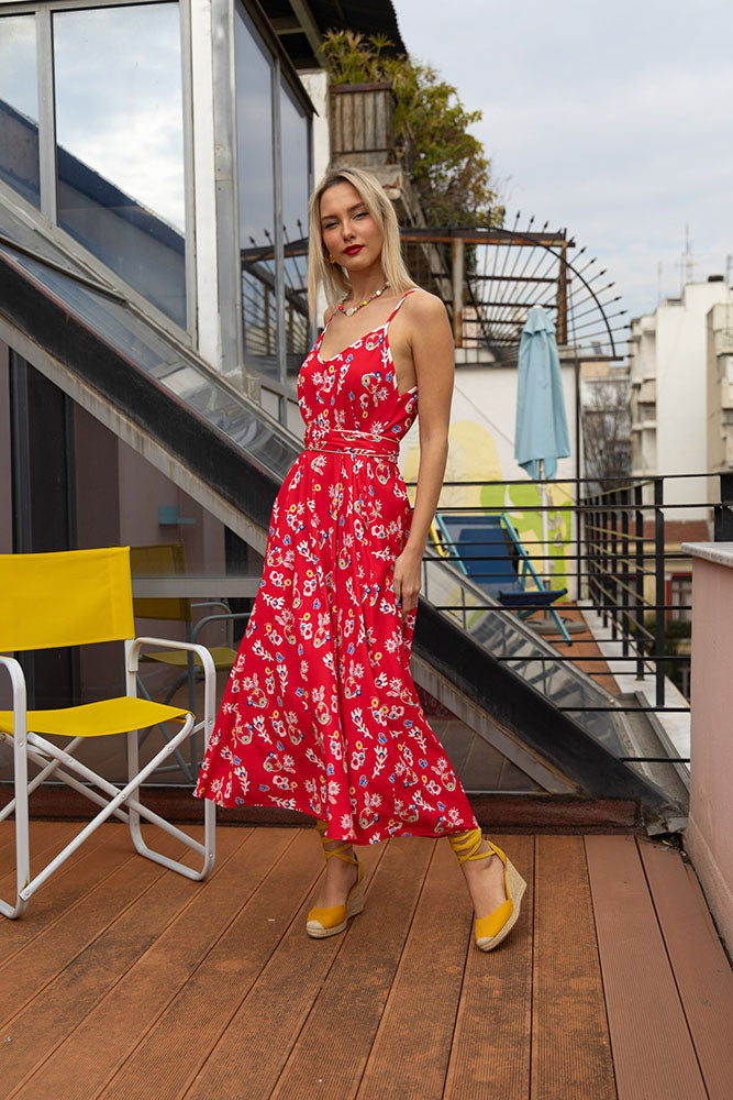 Alpha Dress Red (Painting Nature)