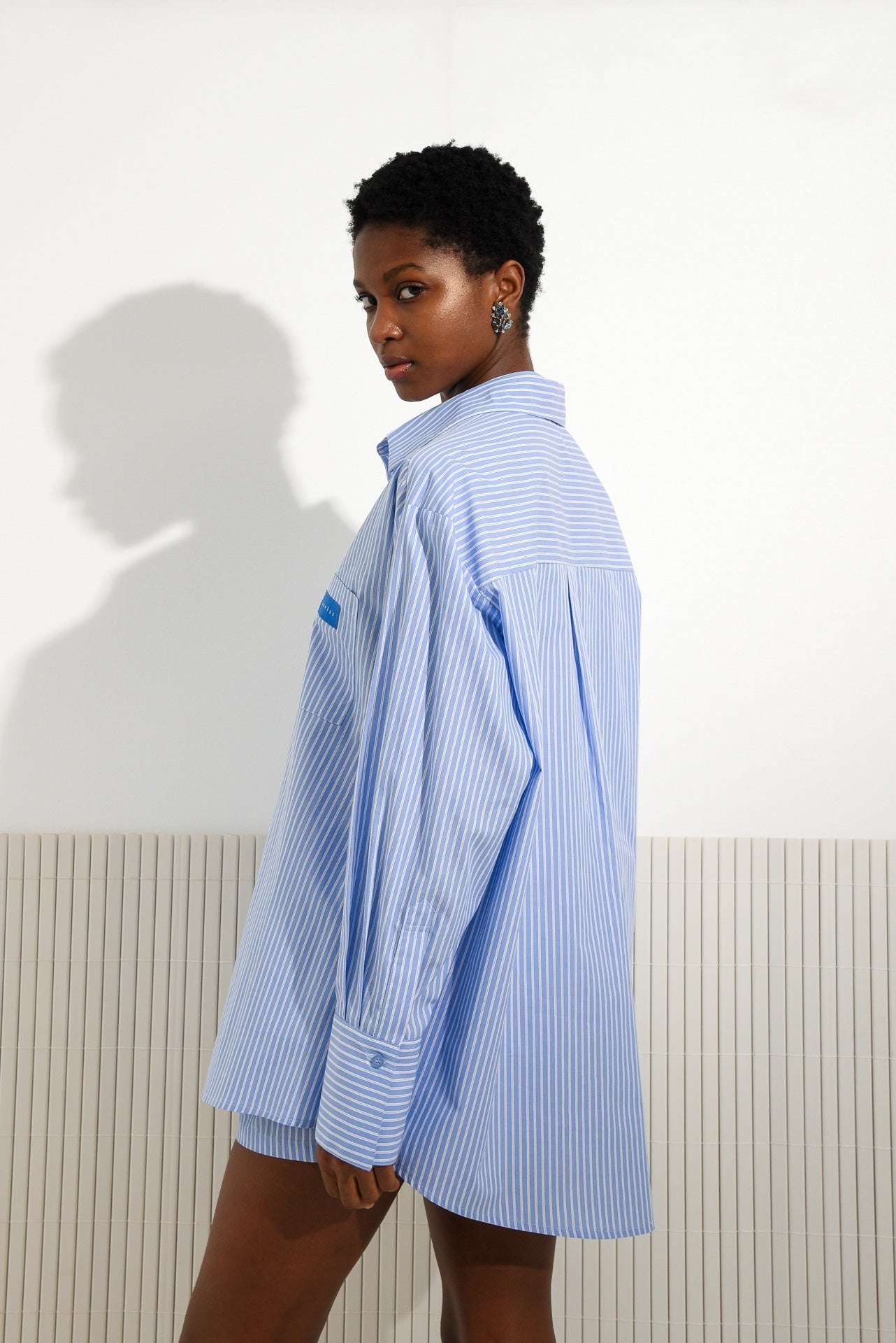 BREADFRUIT SHIRT BLUE