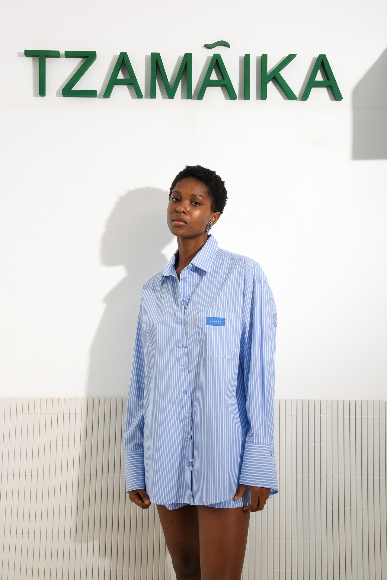 BREADFRUIT SHIRT BLUE