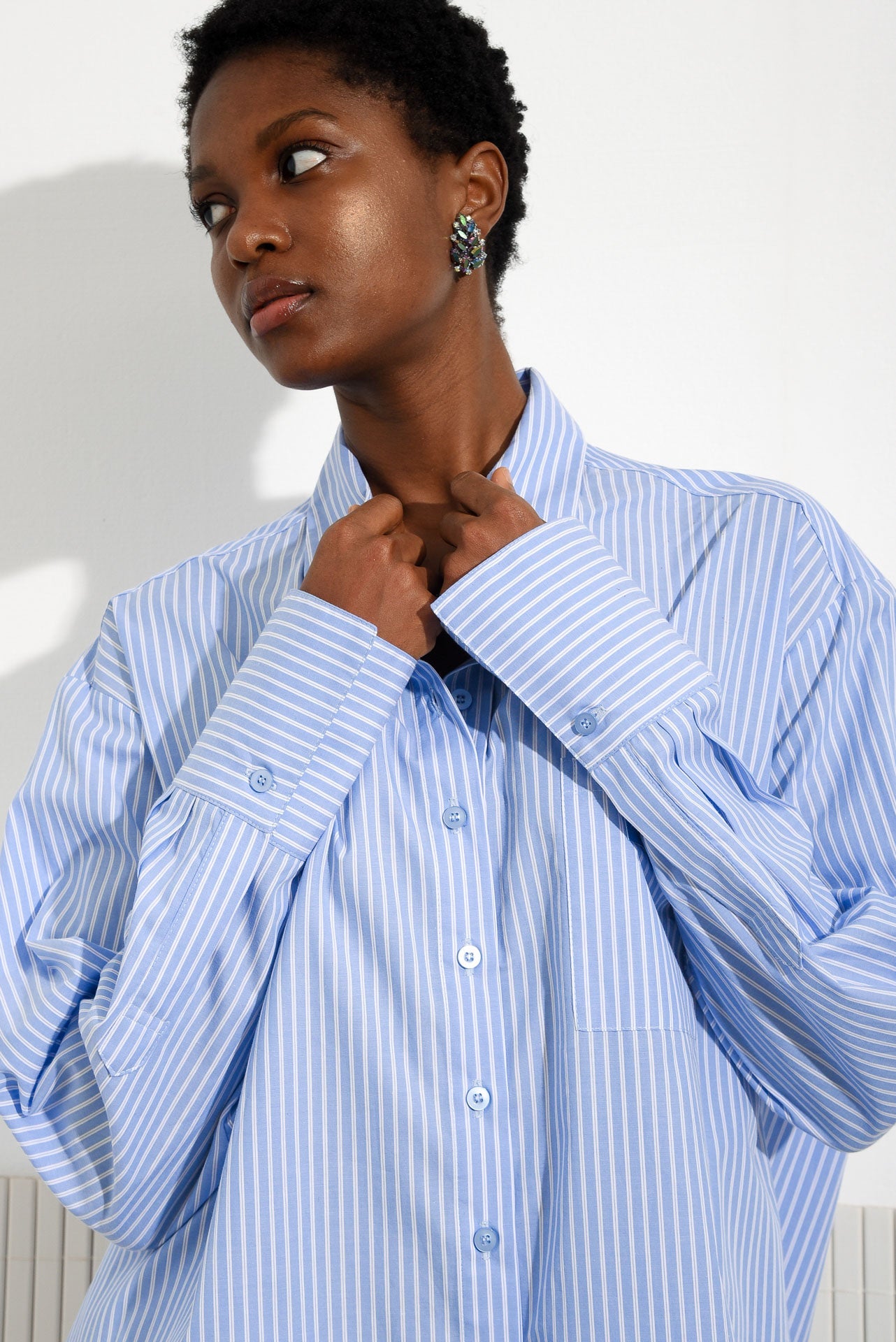 BREADFRUIT SHIRT BLUE