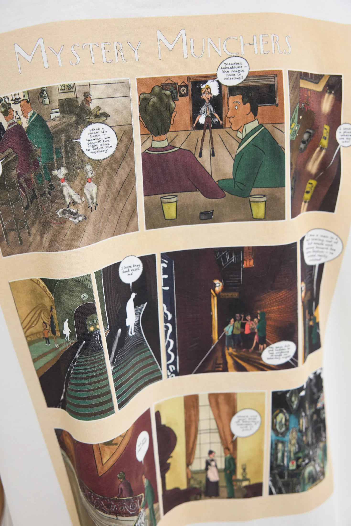 Cheetah T-Shirt (Mystery Munchers Comic)