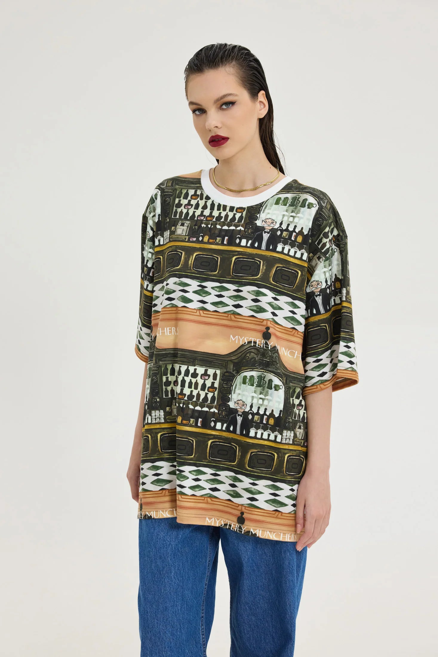 Cheetah T-Shirt (All Over Mystery Munchers)