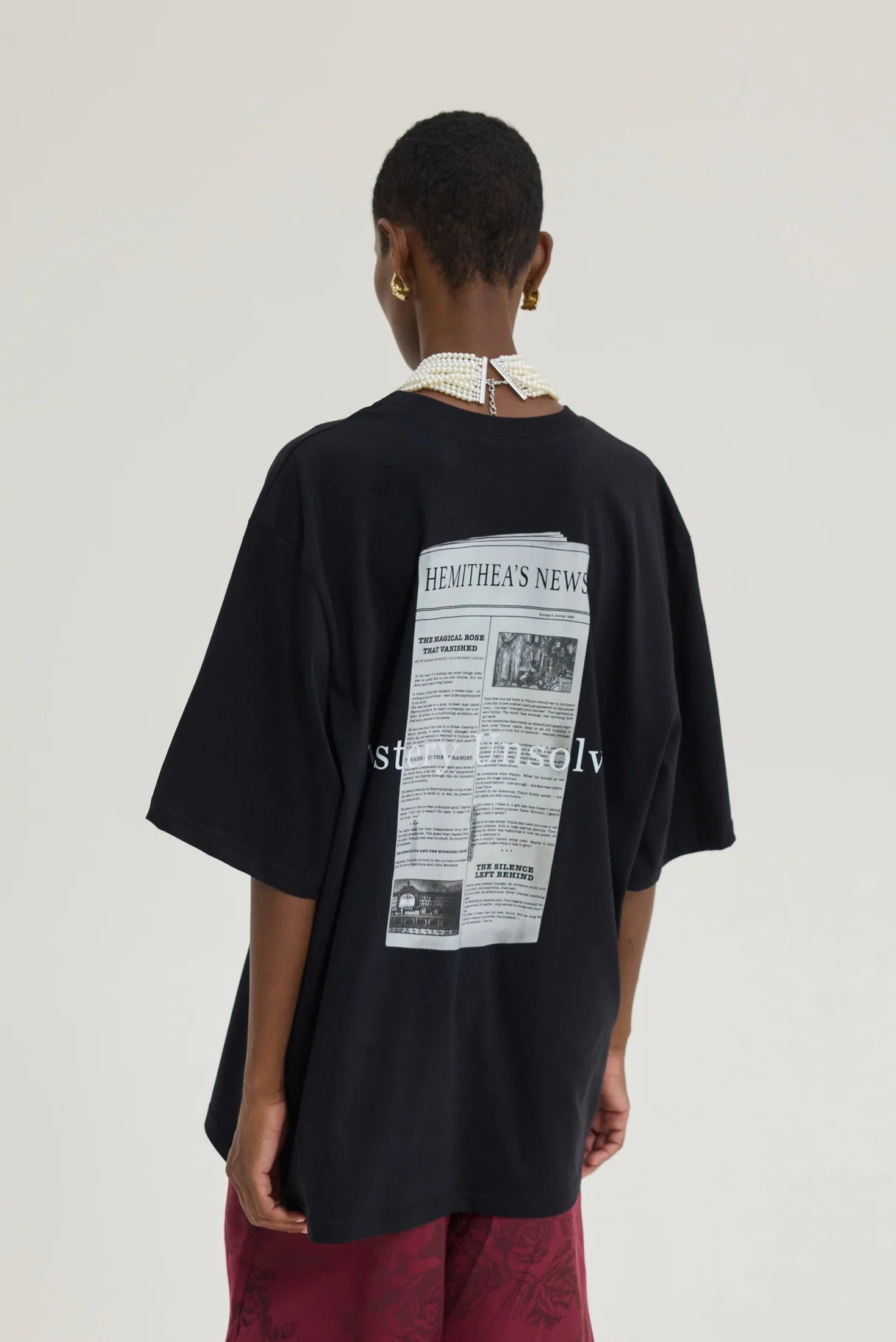 Cheetah T-Shirt Black (Hemithea News)