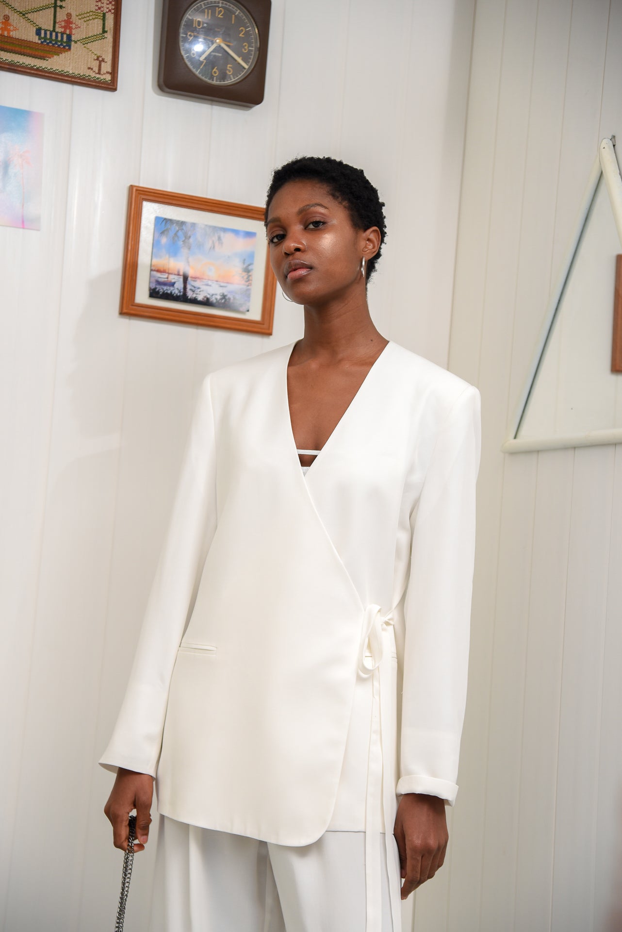 CHUTNEY BLAZER WHITE