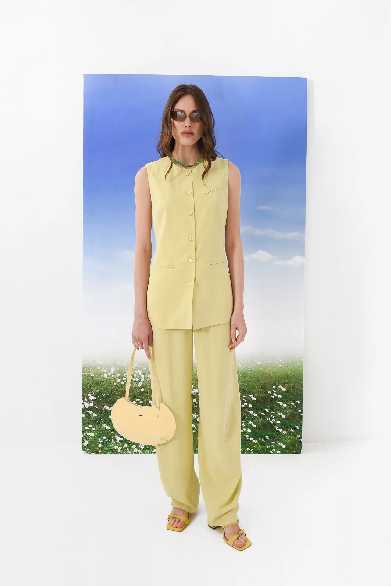NOA PANTS LIME