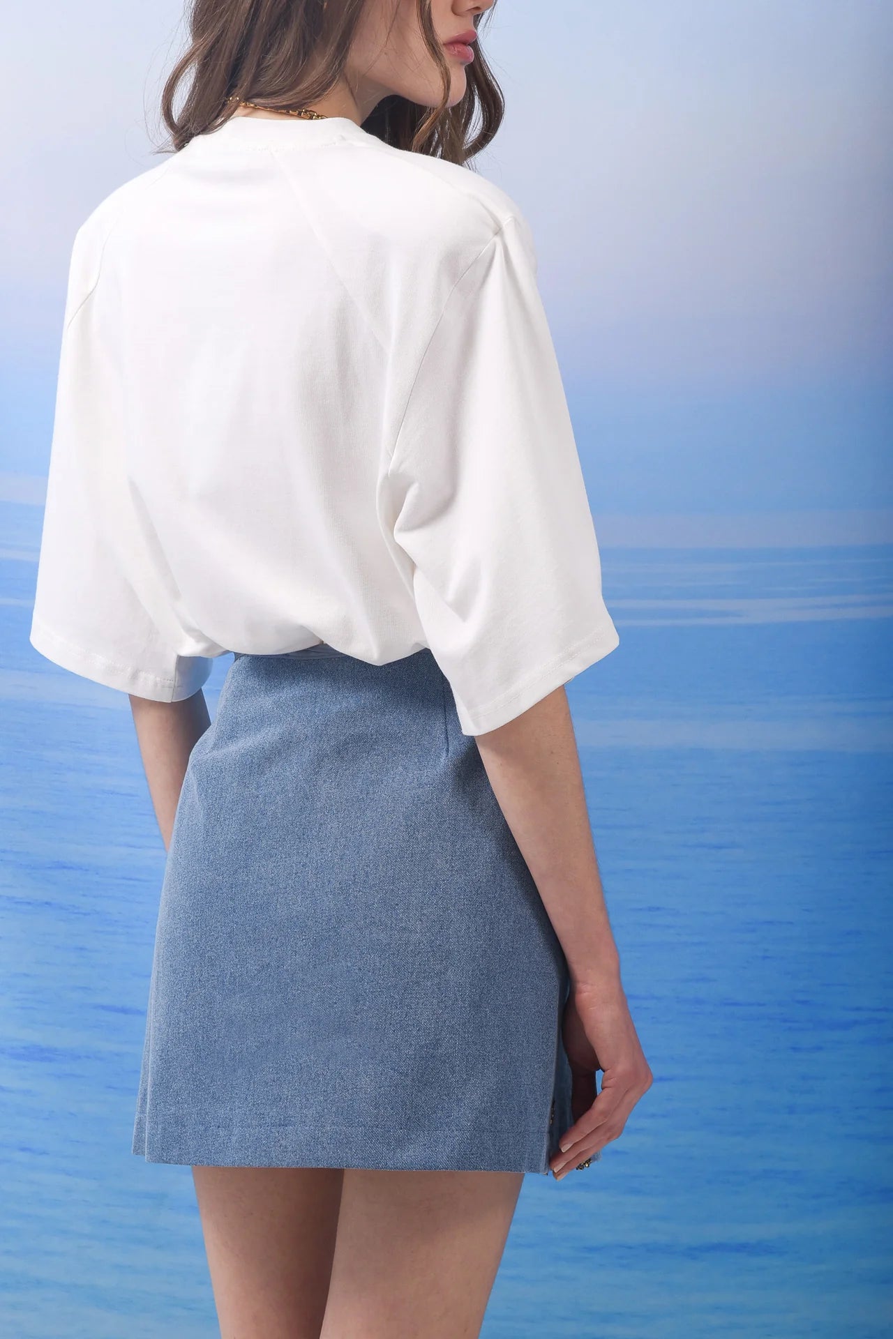 AMBER MINI WRAP SKIRT