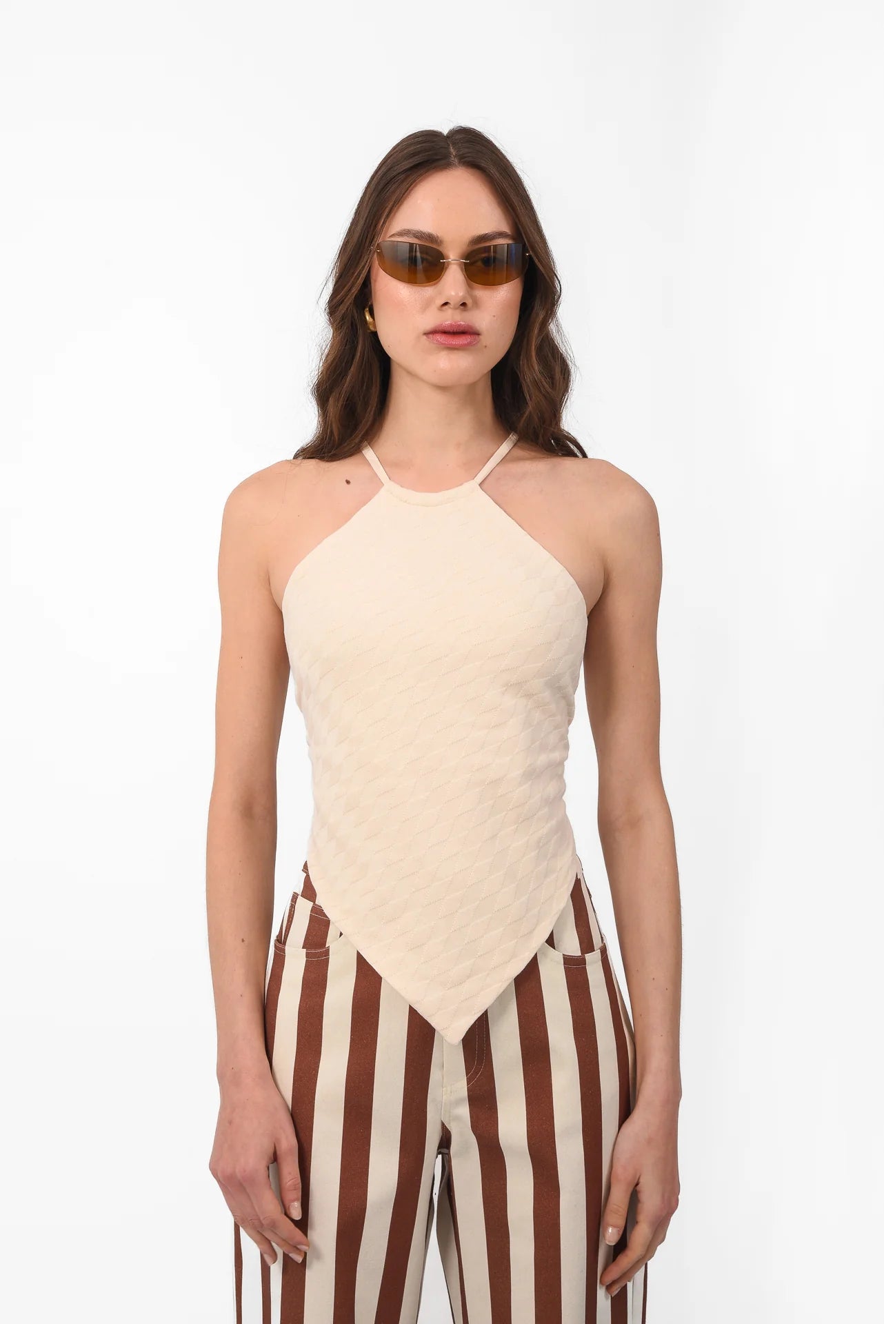 SANDY TOP ECRU