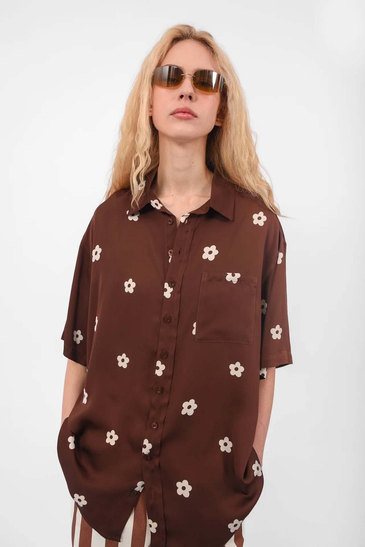 DAISY SHIRT BROWN