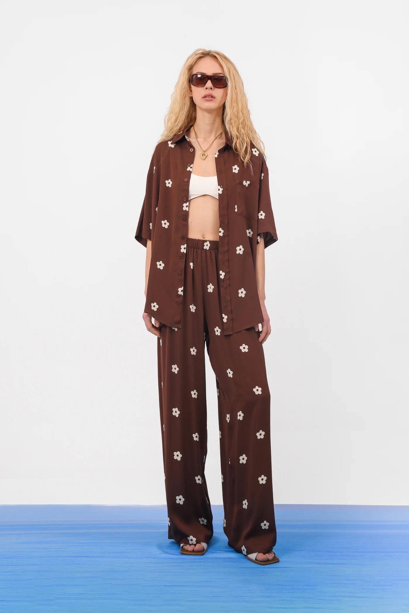 DAISY SHIRT BROWN