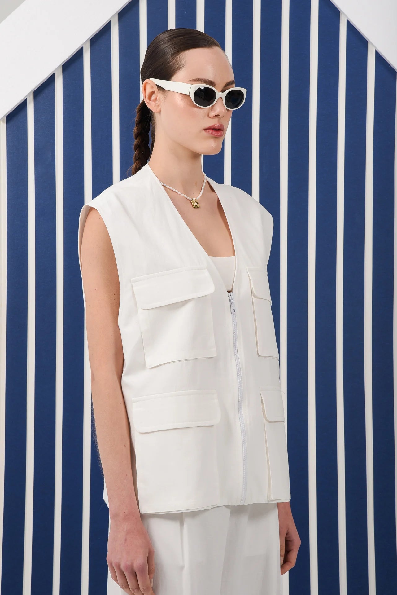 SORA VEST WHITE