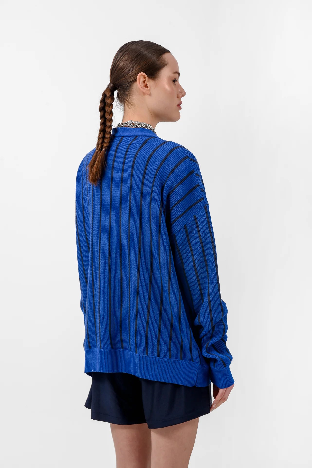 SMOOTH CARDIGAN BLUE