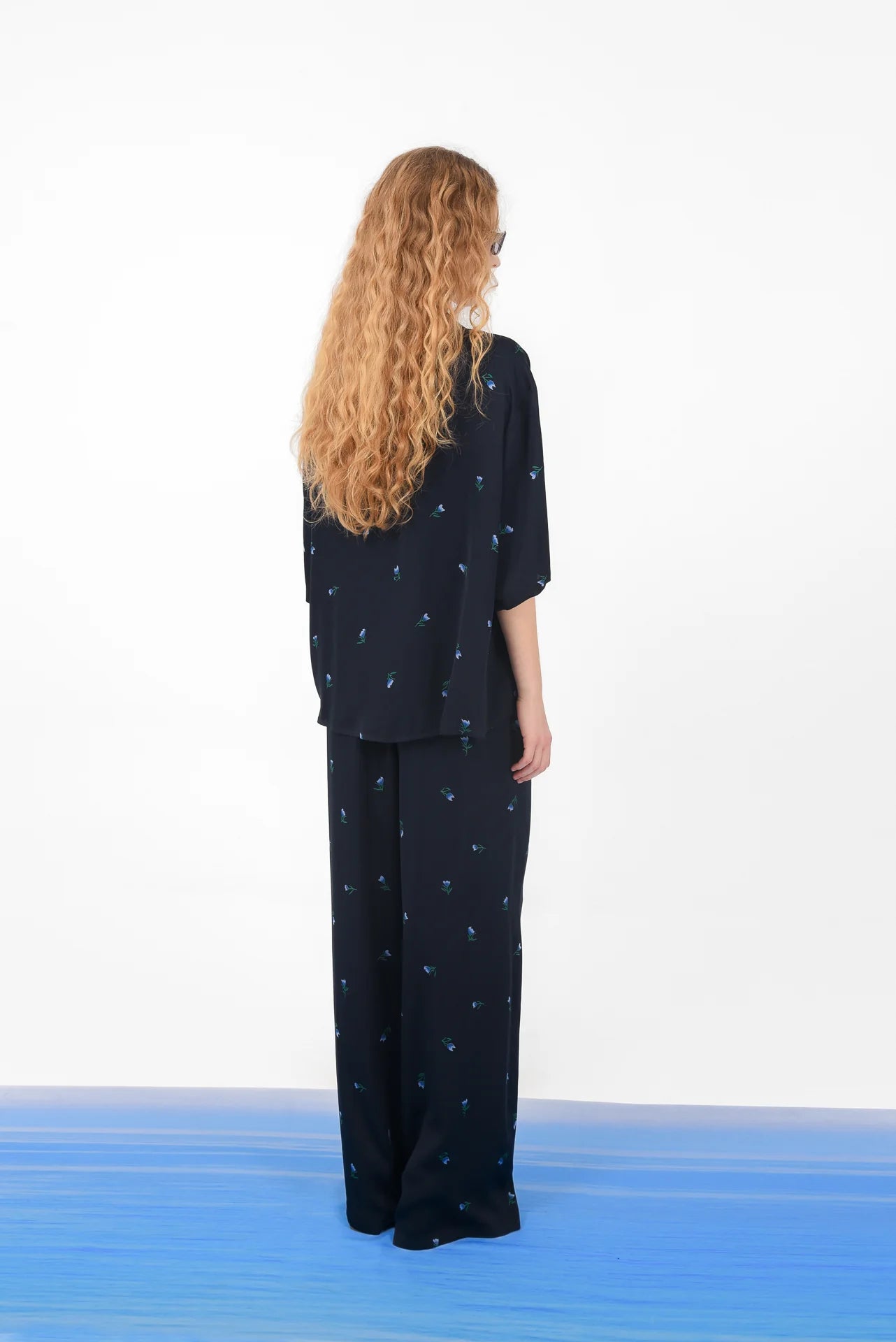 RIVIERA PANTS DARK BLUE