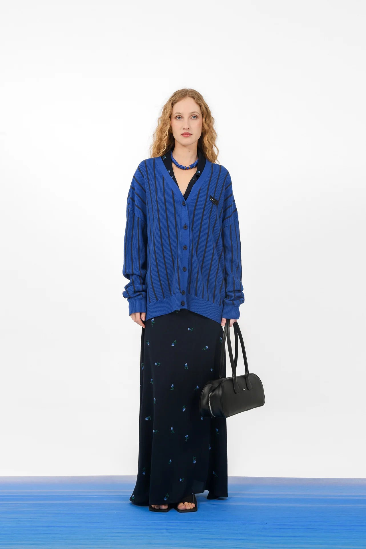 SMOOTH CARDIGAN BLUE