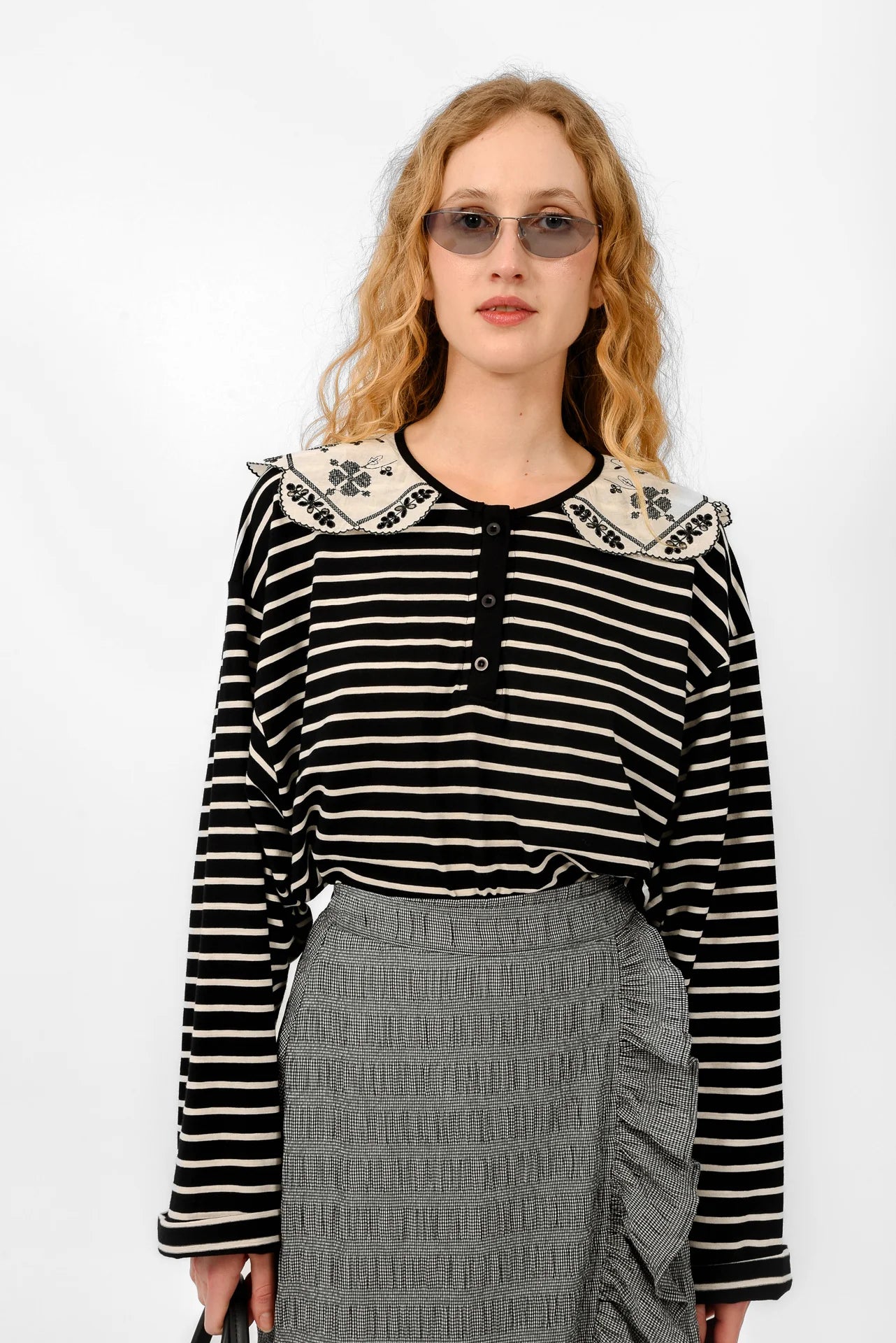 MELODY BLOUSE BLACK