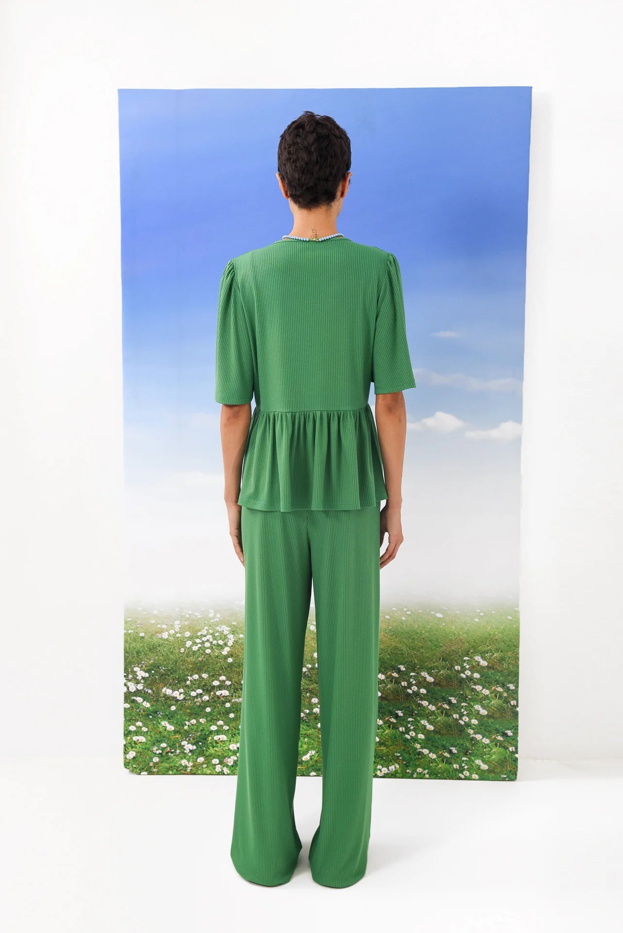 TANNED TOP GREEN